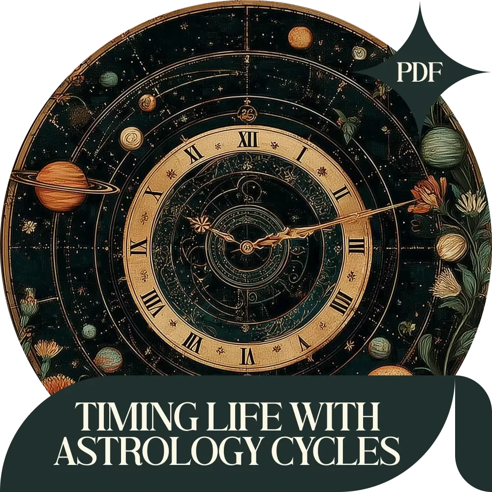 Timing Life with Astrology Cycles: Discover How Astrology Cycles Affect Life Timing - eBook Guide