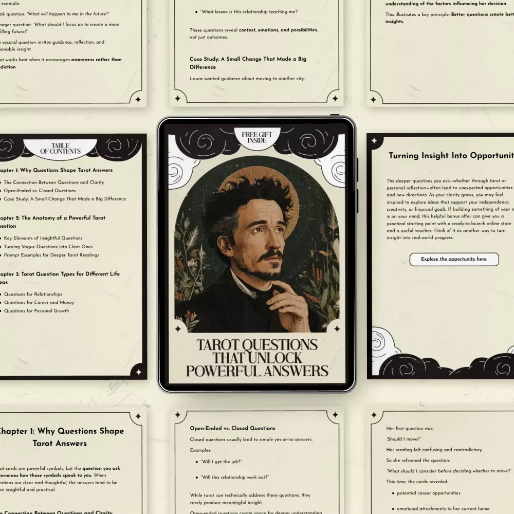 Tarot Questions That Unlock Powerful Answers: A Comprehensive Guide to Deeper Tarot Readings