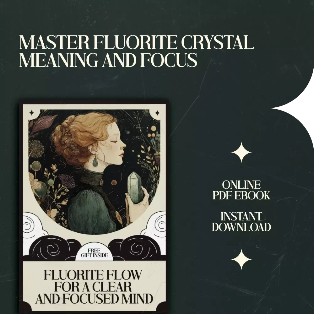 Fluorite Flow for a Clear and Focused Mind – Fluorite Crystal Meaning and Focus Guide, Mental Clarity Ebook, Crystal Focus Rituals, Productivity & Concentration Digital Download