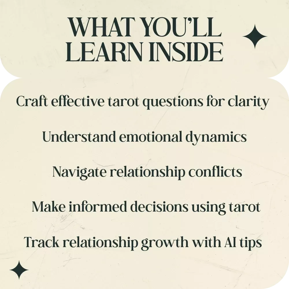 Tarot Questions That Bring Insight to Your Relationships: A Guide for Clarity & Growth