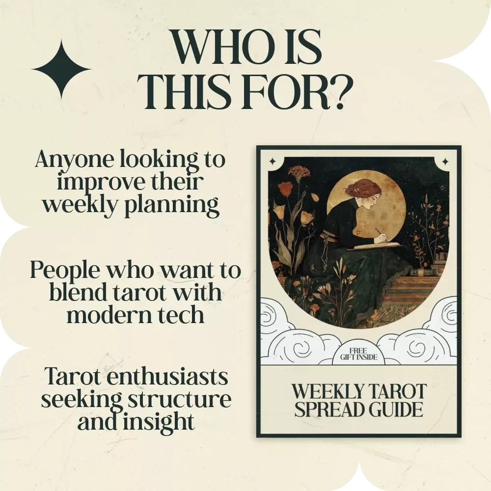 Weekly Tarot Spread Guide: A Comprehensive eBook for Weekly Planning & Insight