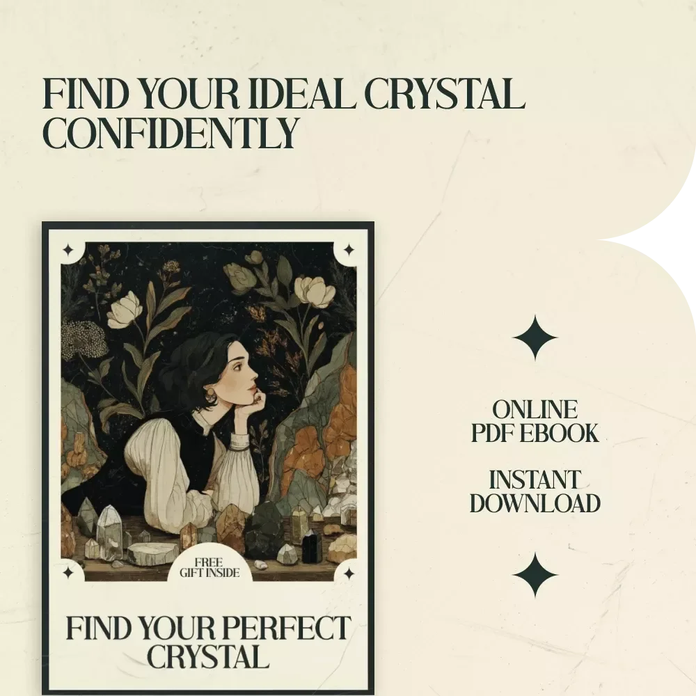 Find Your Perfect Crystal – eBook Guide on how to choose the right crystal for you | Crystal Selection Guide, Spiritual Growth Workbook, Beginner Crystal Guide, Energy Healing Resource