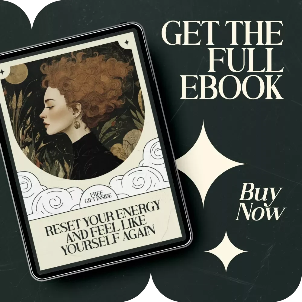 Reset Your Energy and Feel Like Yourself Again – Energy Cleansing Routine for Yourself Guide, Personal Energy Reset eBook, Daily Ritual Checklist, Self-Care Reset Workbook, Digital Download
