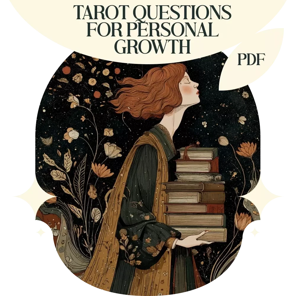 Tarot Questions for Personal Growth: Unlock Insight and Transformation with Powerful Self-Reflection Prompts | eBook Guide