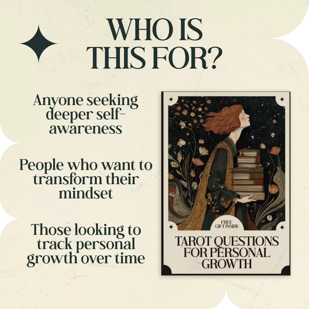 Tarot Questions for Personal Growth: Unlock Insight and Transformation with Powerful Self-Reflection Prompts | eBook Guide