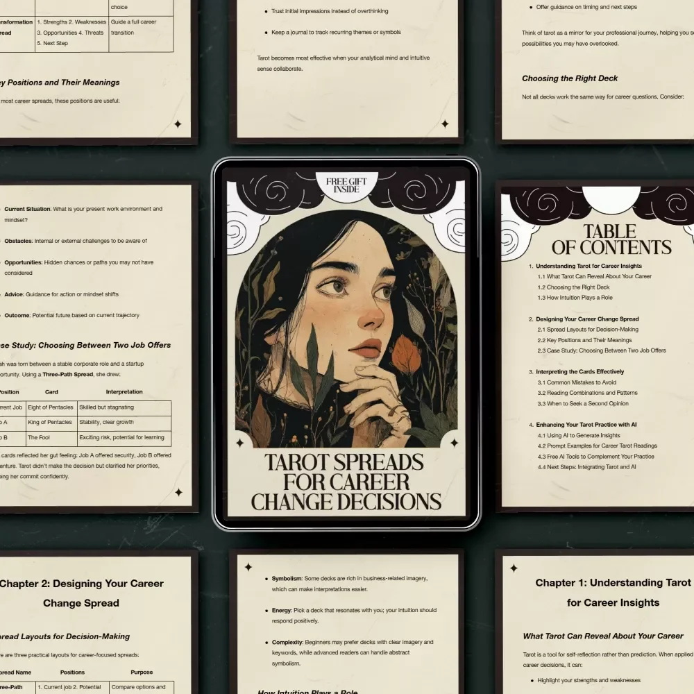 Tarot Spreads for Career Change Decisions: Unlock Your Path to the Right Job