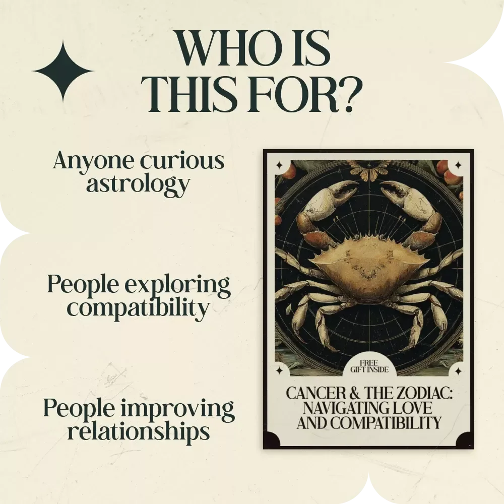 Cancer & the Zodiac: Navigating Love and Compatibility – Complete Guide to cancer compatibility with other zodiac signs, Relationship Insights, Love Match Tips, Astrology Compatibility eBook