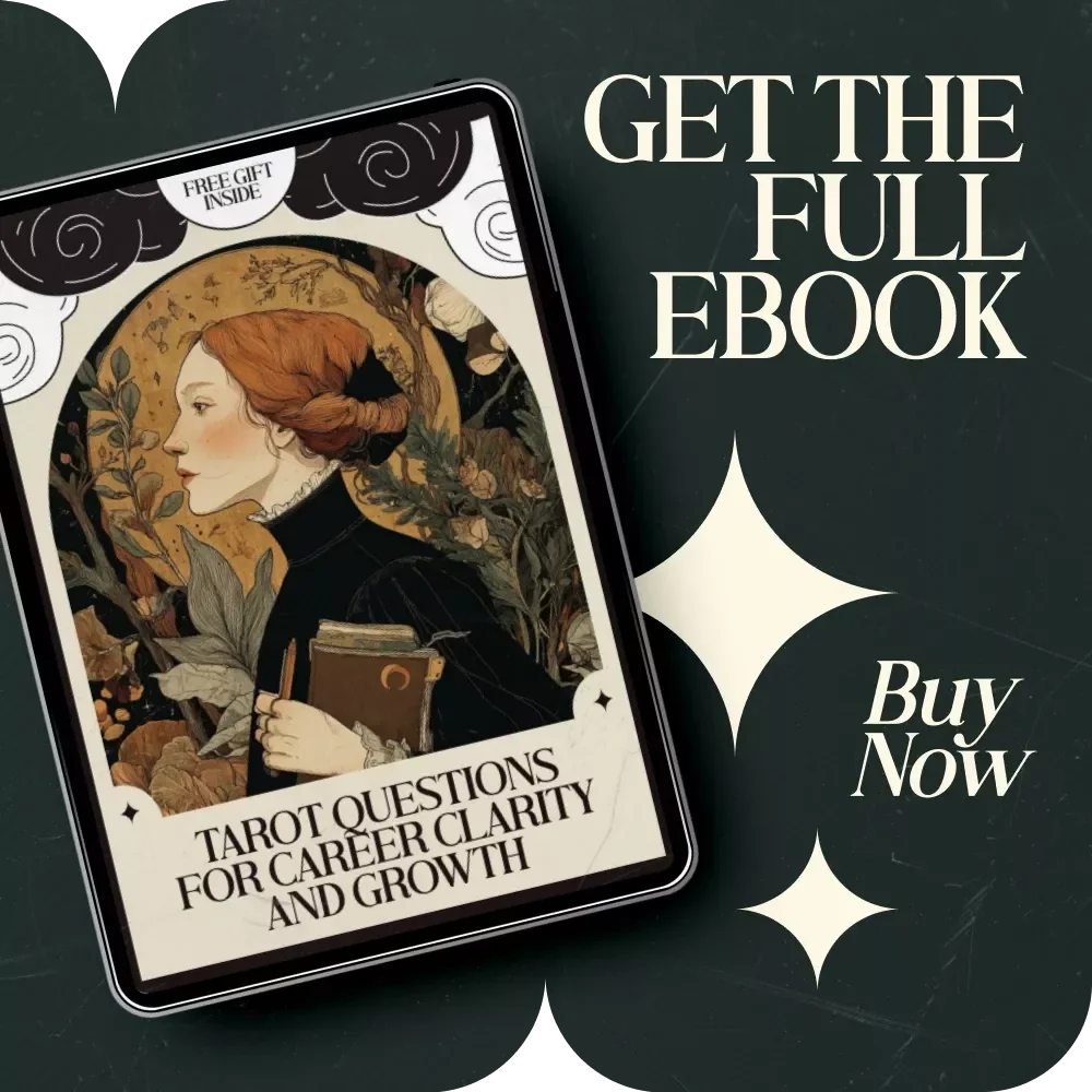 Tarot Questions for Career Clarity and Growth - eBook Guide for Career Direction