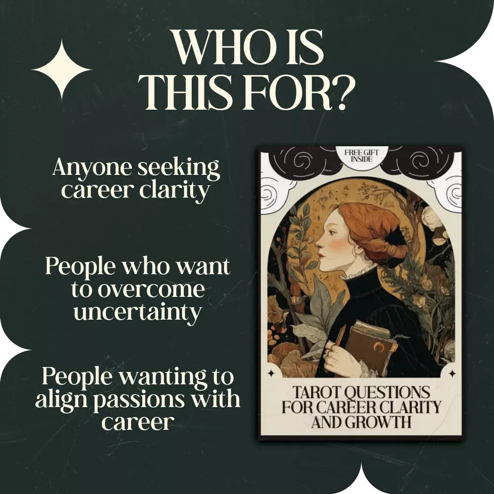 Tarot Questions for Career Clarity and Growth - eBook Guide for Career Direction