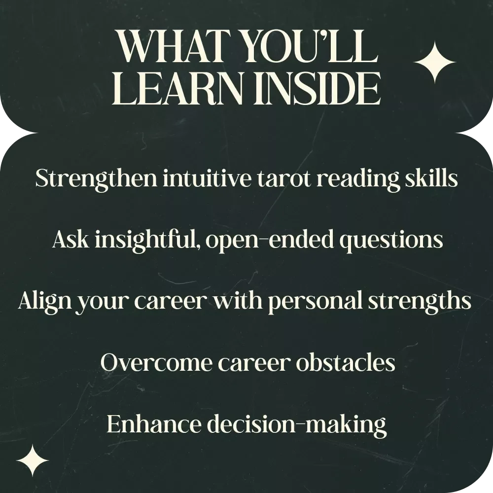 Tarot Questions for Career Clarity and Growth - eBook Guide for Career Direction