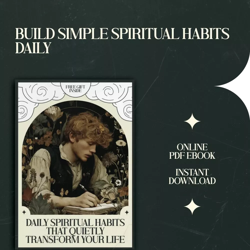 Daily Spiritual Habits That Quietly Transform Your Life – Simple Spiritual Habits for Everyday Life Guide, Mindfulness Routine eBook, Gentle Daily Spiritual Practice Checklist, Personal Growth & Inner Peace Digital Download