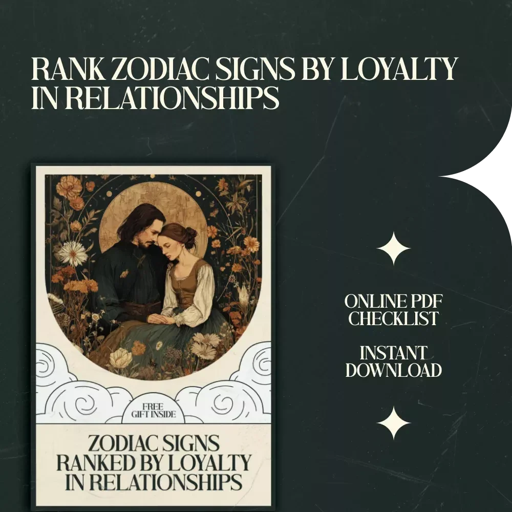 Zodiac Signs Ranked by Loyalty in Relationships - Fun Checklist for Astrology Lovers