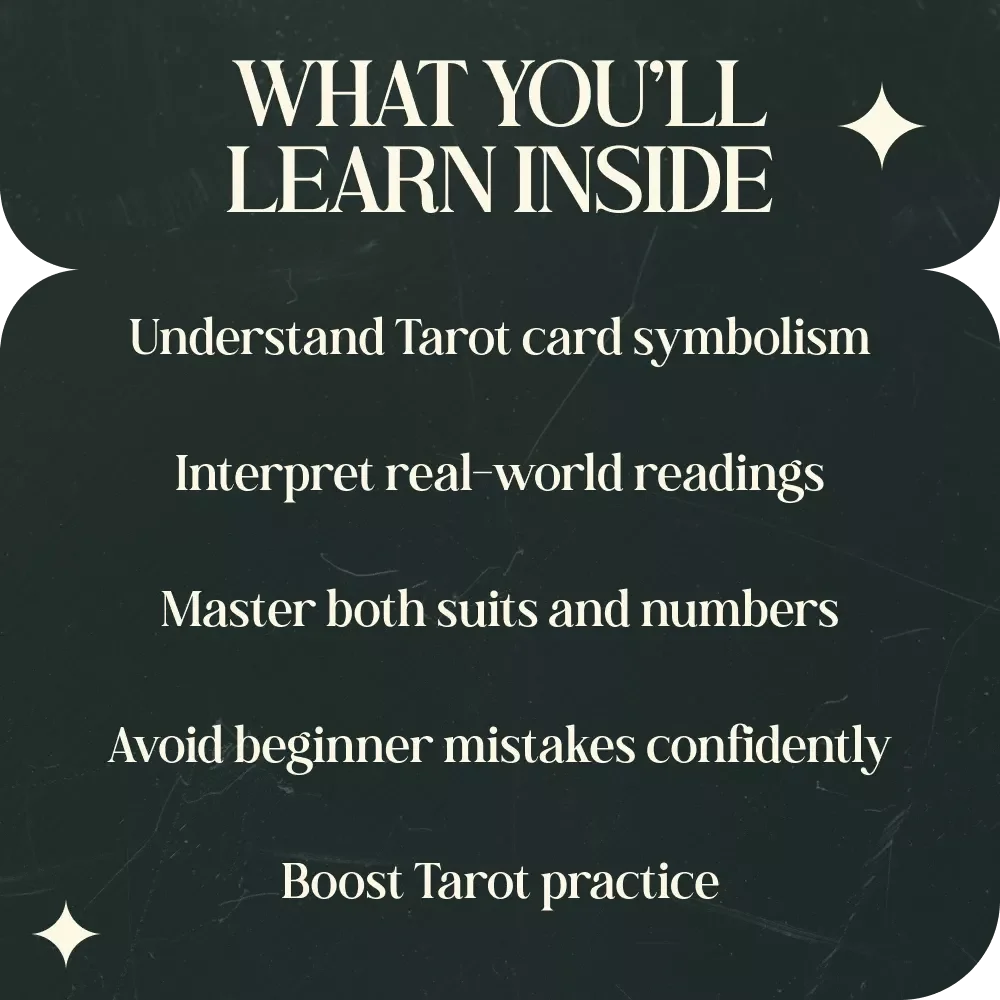 Minor Arcana Tarot Card Meanings eBook: Unlock the Secrets of the Minor Arcana for Tarot Readings
