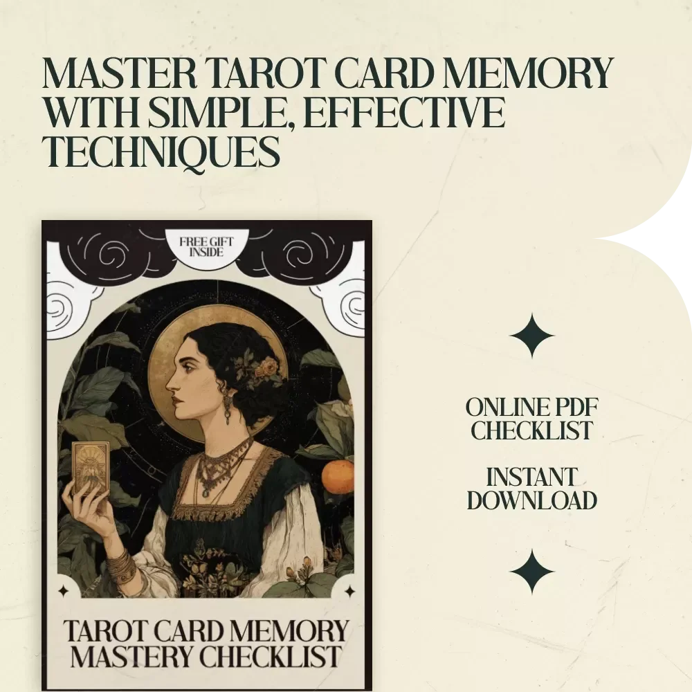 Tarot Card Memory Mastery Checklist - Essential Tarot Card Memory Tips for Beginners