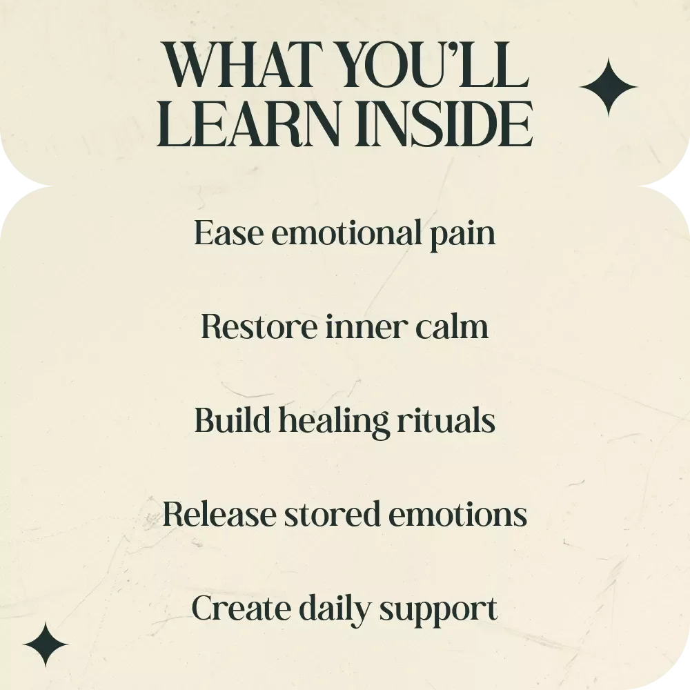 Healing Stones for Heavy Hearts – A Gentle Guide to Crystals That Help With Grief and Sadness, Emotional Healing Rituals & Daily Support Practices