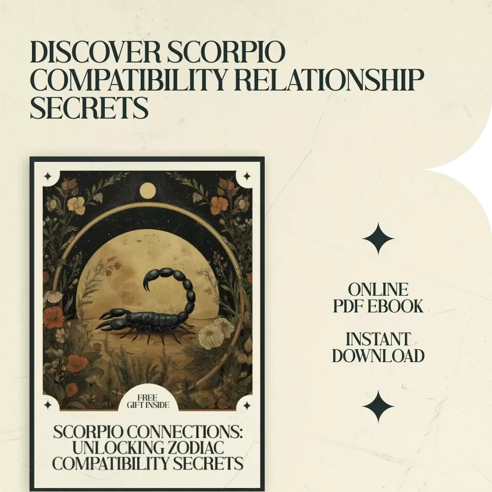 Scorpio Connections: Unlocking Zodiac Compatibility Secrets – Ultimate Guide to Scorpio Compatibility with Other Zodiac Signs, Love & Friendship Astrology eBook Digital Download