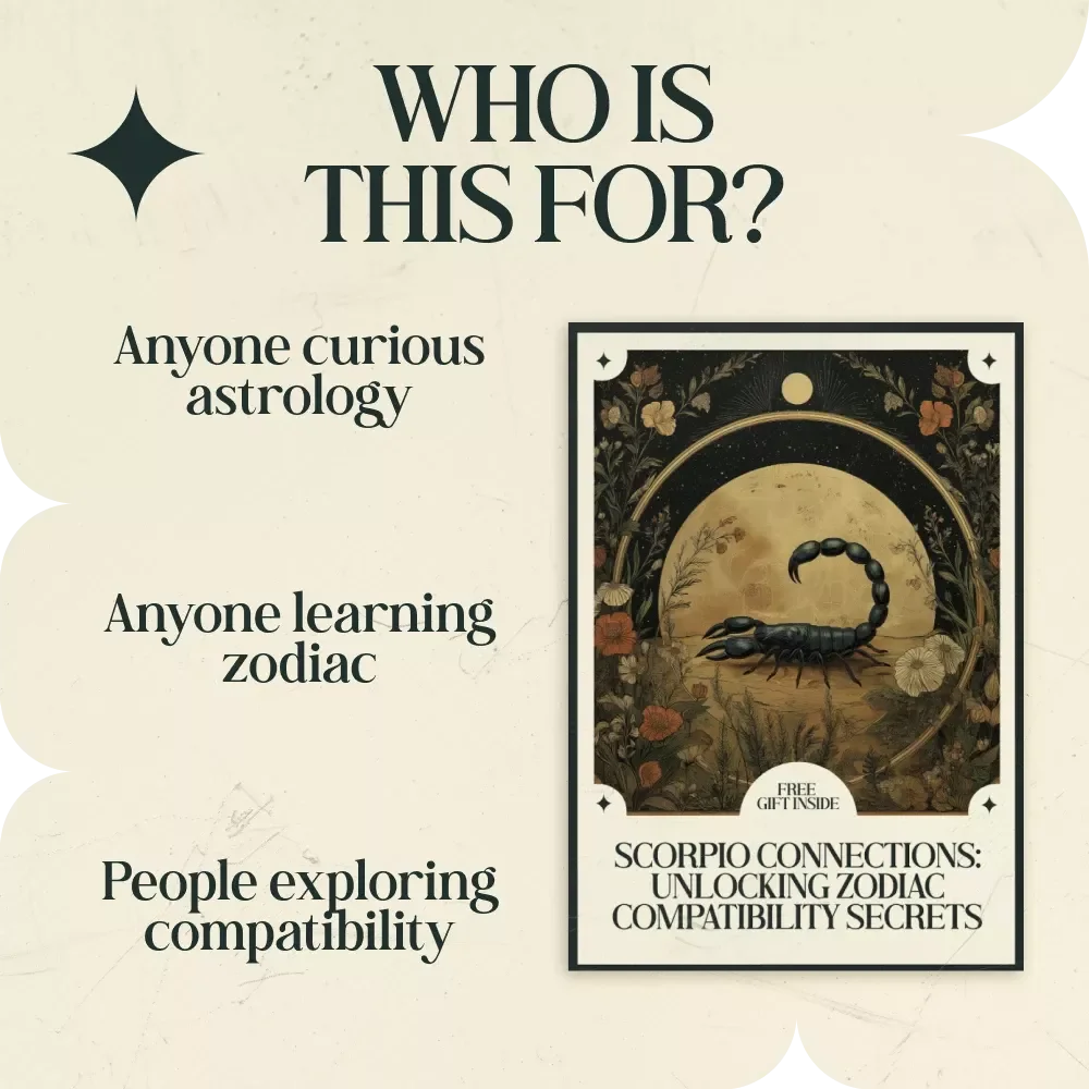 Scorpio Connections: Unlocking Zodiac Compatibility Secrets – Ultimate Guide to Scorpio Compatibility with Other Zodiac Signs, Love & Friendship Astrology eBook Digital Download