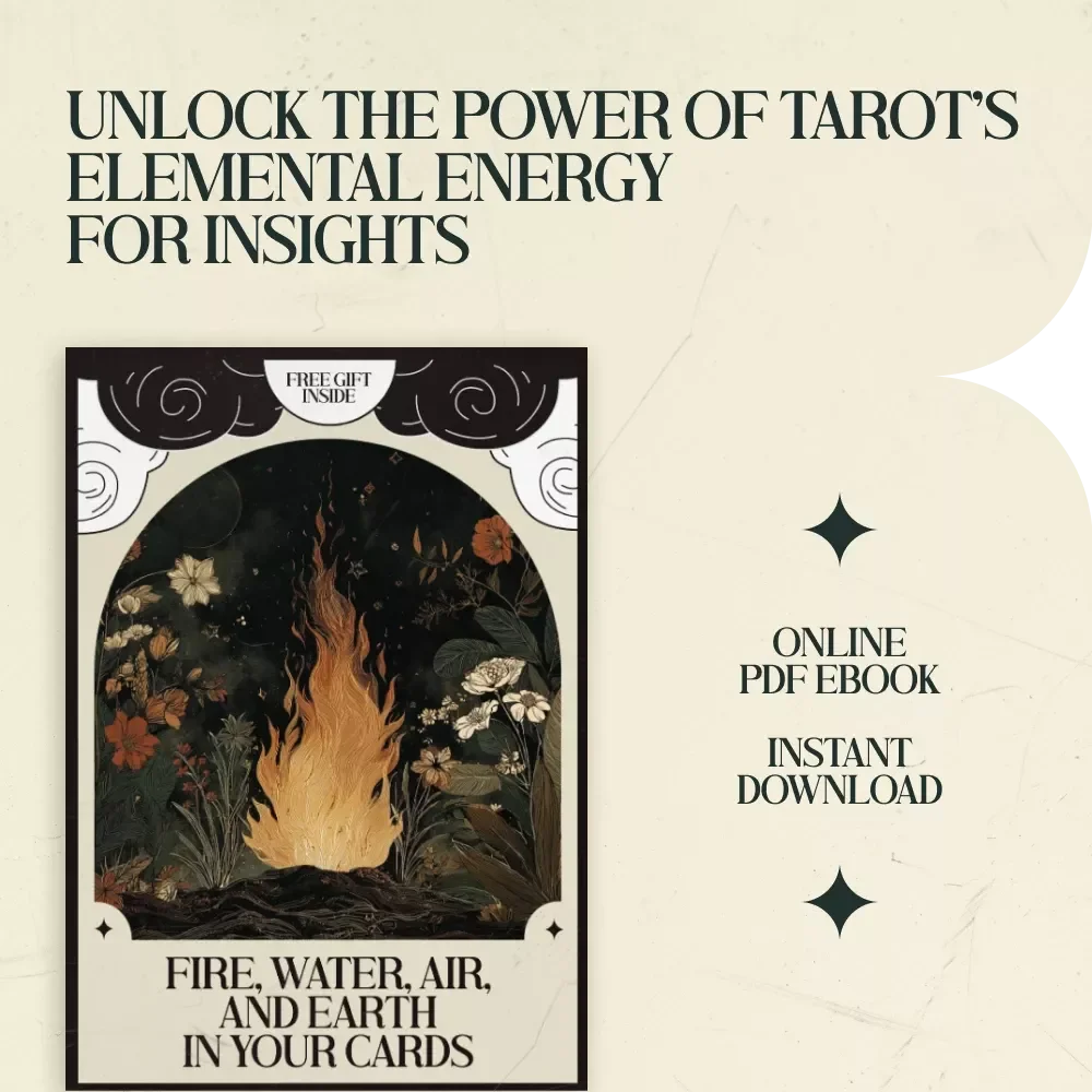 Fire, Water, Air, and Earth in Your Cards: A Tarot Guide to Elemental Meaning in Tarot Readings
