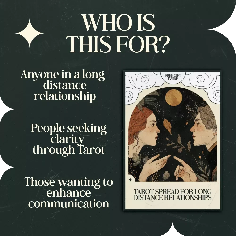 Tarot Spread for Long Distance Relationships - Guide, eBook & Tarot Spreads for Connection