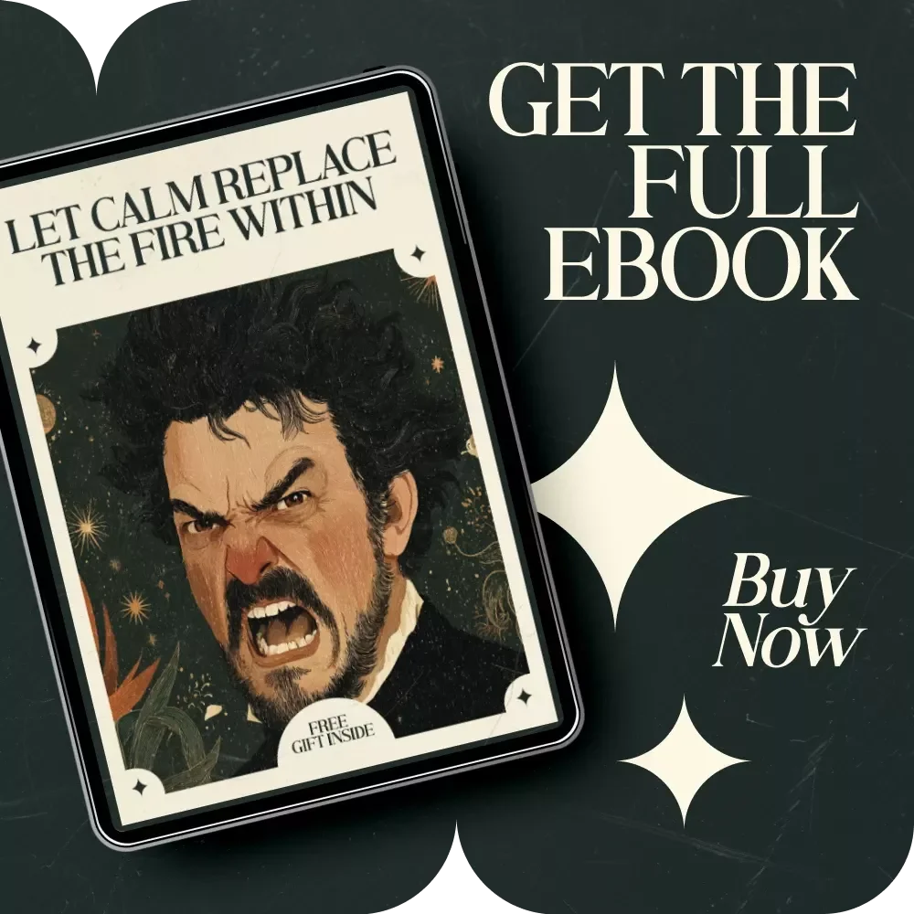 Let Calm Replace the Fire Within – A Healing Guide to Crystals That Help with Anger and Frustration, Emotional Balance, Mindfulness & Inner Peace (Digital Download)