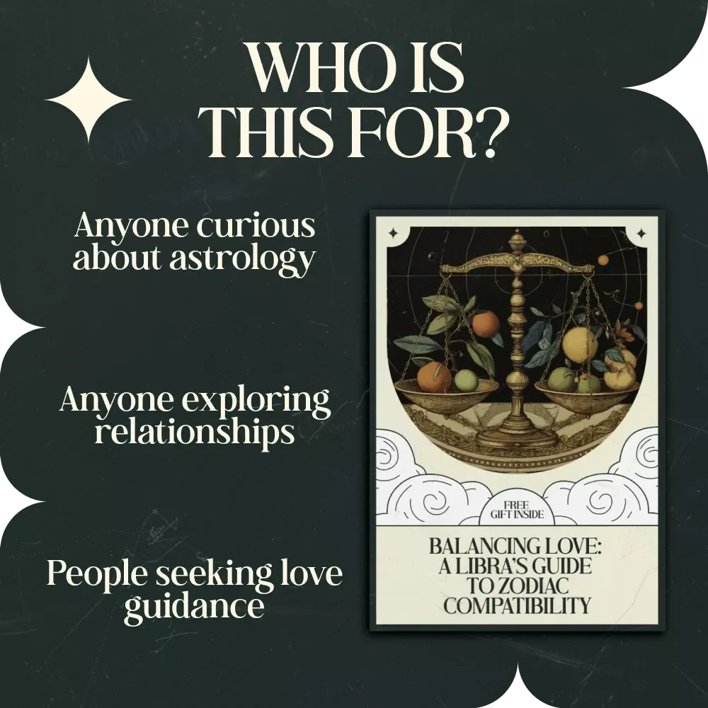 Balancing Love: A Libra’s Guide to Zodiac Compatibility – Libra Compatibility with Other Zodiac Signs Guide, Relationship Astrology eBook, Love & Zodiac Match Checklist, Digital Download