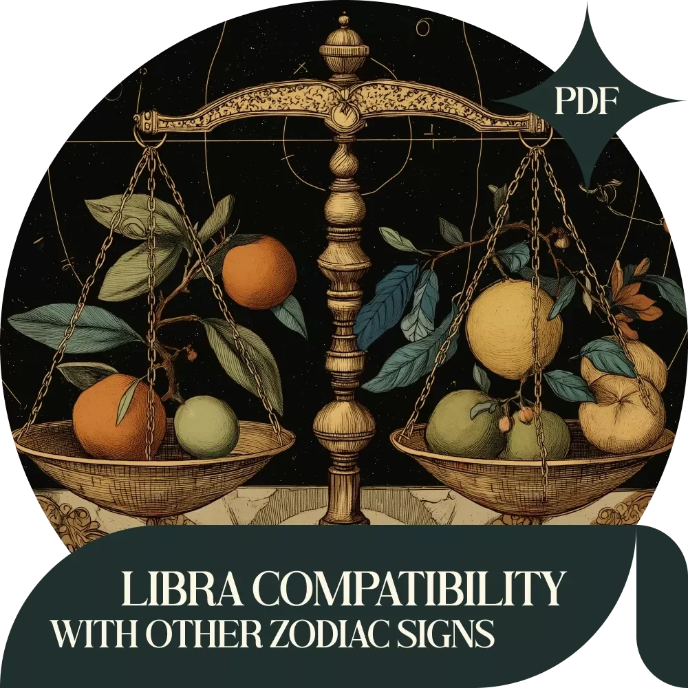 Balancing Love: A Libra’s Guide to Zodiac Compatibility – Libra Compatibility with Other Zodiac Signs Guide, Relationship Astrology eBook, Love & Zodiac Match Checklist, Digital Download
