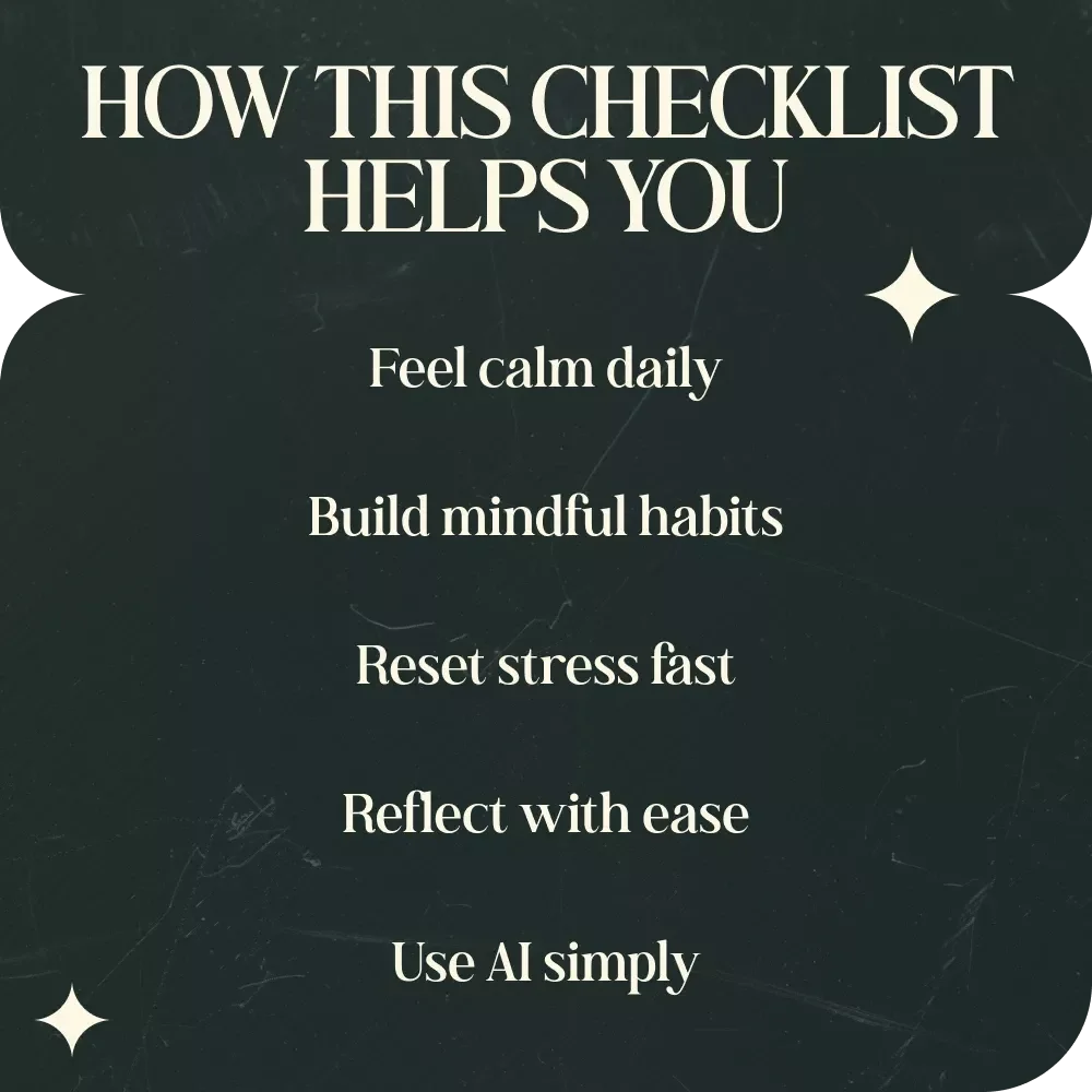 Spiritual Routine Checklist for Busy People, Spiritual Routine for Busy People, Mindful Daily Reset, Printable Digital Download, Self Care Checklist, Morning to Evening Ritual Guide
