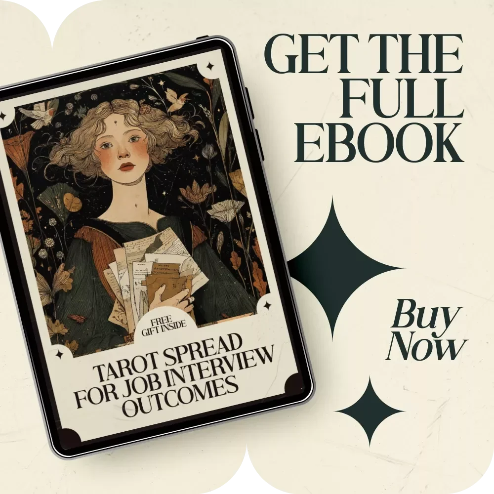 Tarot Spread for Job Interview Outcomes - A Digital Guide for Career Insights
