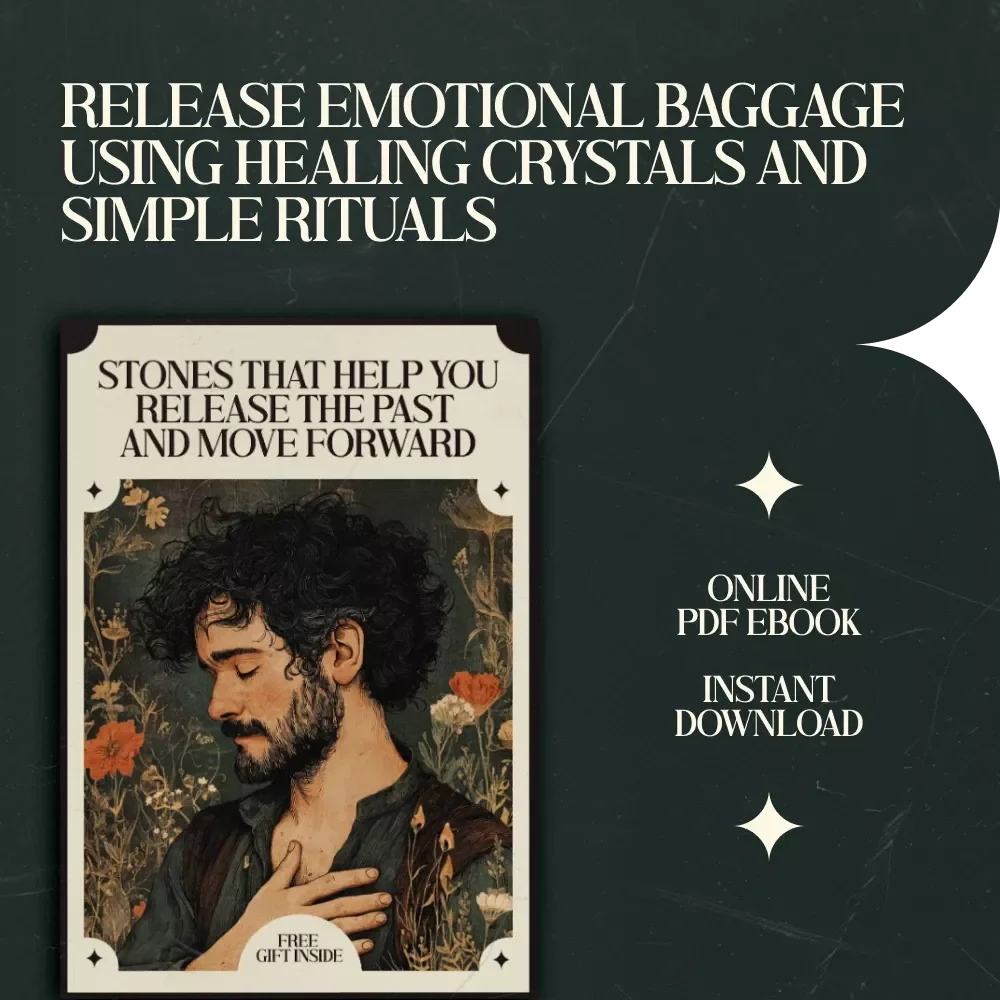 Stones That Help You Release the Past and Move Forward – A Transformational Guide to Crystals That Help with Letting Go of the Past, Emotional Healing & Personal Growth