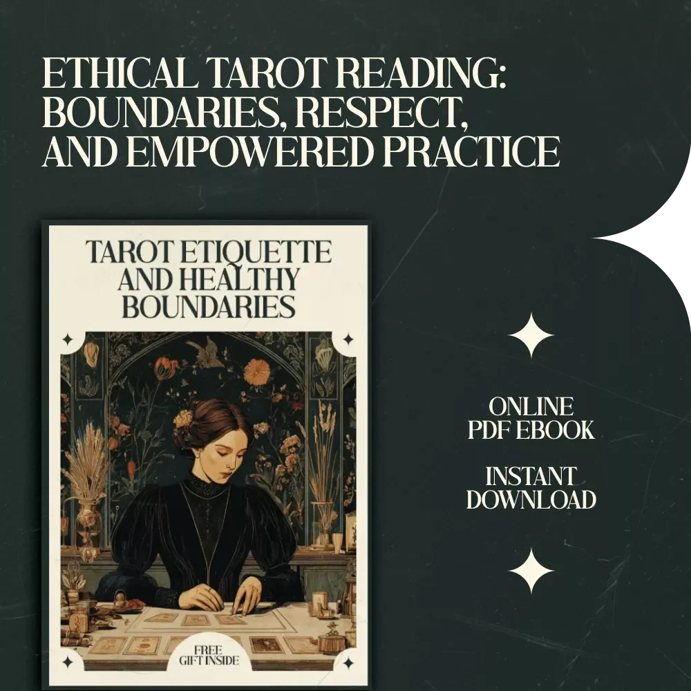 Tarot Etiquette and Healthy Boundaries: A Comprehensive eBook for Ethical Tarot Readers