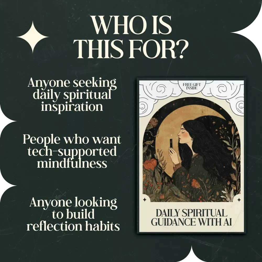 Daily Spiritual Guidance With AI: Your Ultimate AI Assistant for Daily Spiritual Reminders Guide, eBook, and Checklist for Mindful Reflection