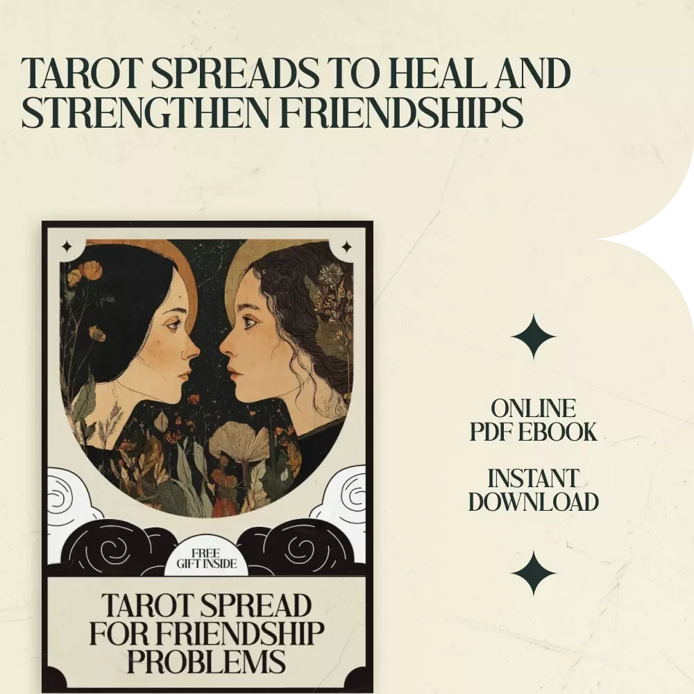Tarot Spread for Friendship Problems Guide | Tarot for Friendship Issues | eBook Download
