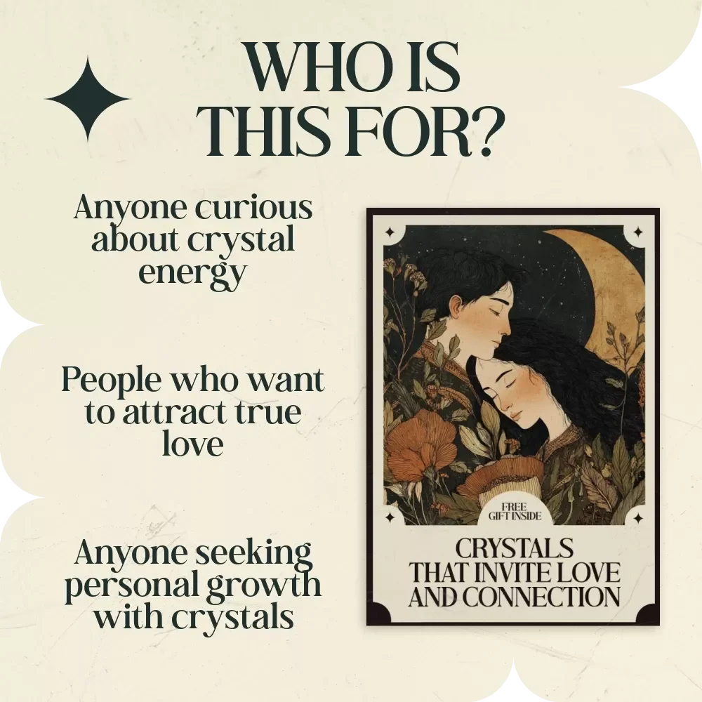 Crystals That Invite Love and Connection – Guide to Crystals That Attract Love and Relationships, eBook, Checklist for Heart-Opening, Healing, and Manifesting Meaningful Connections