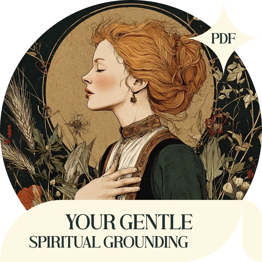 Your Gentle Spiritual Grounding – Checklist for Spiritual Grounding Routine After Anxiety