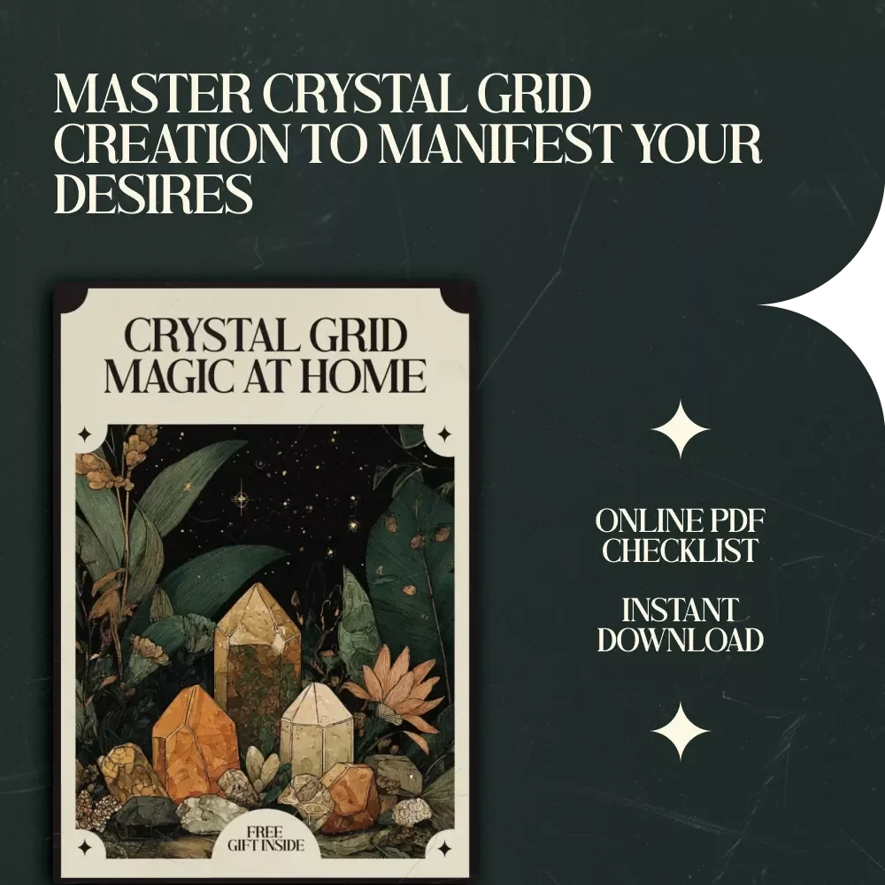 Crystal Grid Magic at Home: A Step-by-Step Guide to Creating Powerful Crystal Grids for Intention Setting