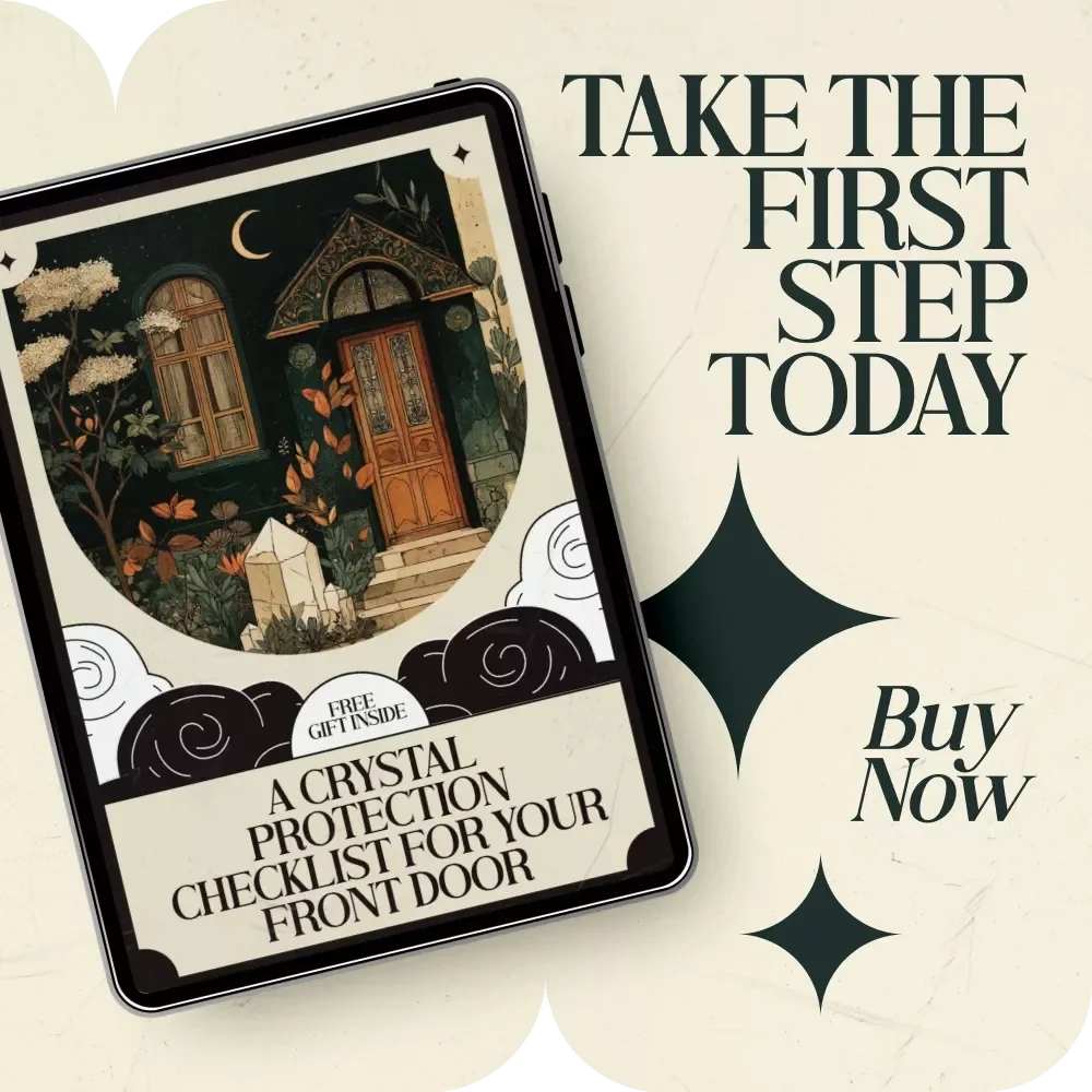 A Crystal Protection Checklist for Your Front Door - Guide to Placing Crystals for Protection & Positive Energy