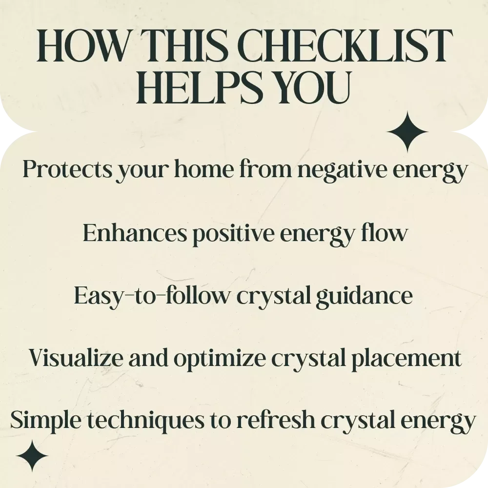 A Crystal Protection Checklist for Your Front Door - Guide to Placing Crystals for Protection & Positive Energy