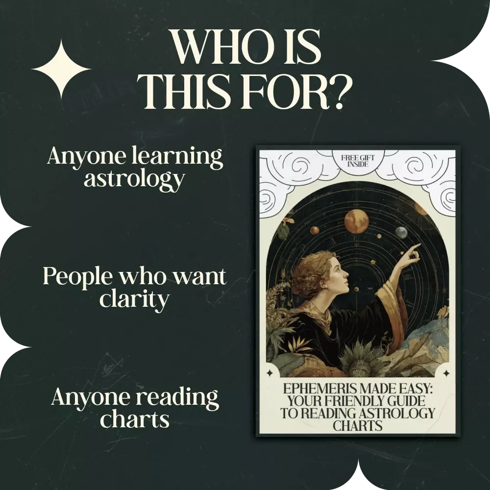 Ephemeris Made Easy: Your Friendly Guide to Reading Astrology Charts – Astrology Ephemeris Guide, How to Read an Astrology Ephemeris Easily, Astrology Learning eBook, Beginner Astrology Reference