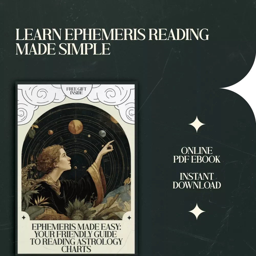 Ephemeris Made Easy: Your Friendly Guide to Reading Astrology Charts – Astrology Ephemeris Guide, How to Read an Astrology Ephemeris Easily, Astrology Learning eBook, Beginner Astrology Reference