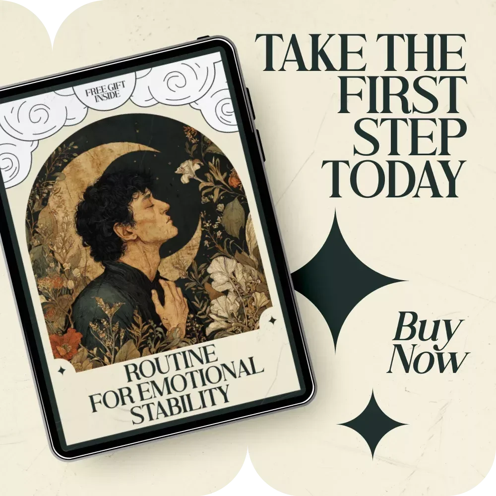 Routine for Emotional Stability – Grounding Routine for Emotional Stability Checklist Digital Download