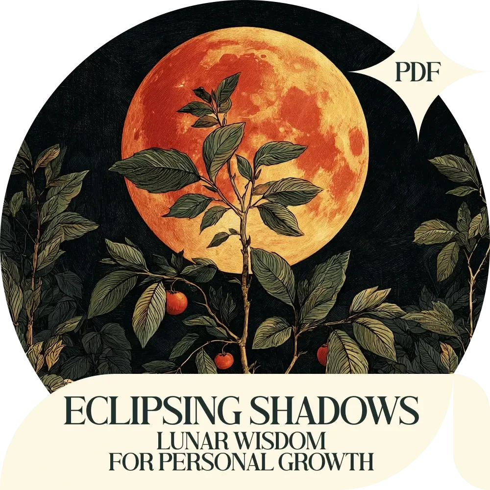 Eclipsing Shadows: Harnessing Lunar Wisdom for Personal Growth – Lunar Eclipse Meaning in Personal Growth Guide, Self-Discovery Workbook, Lunar Cycle Reflection & Personal Growth Digital Download