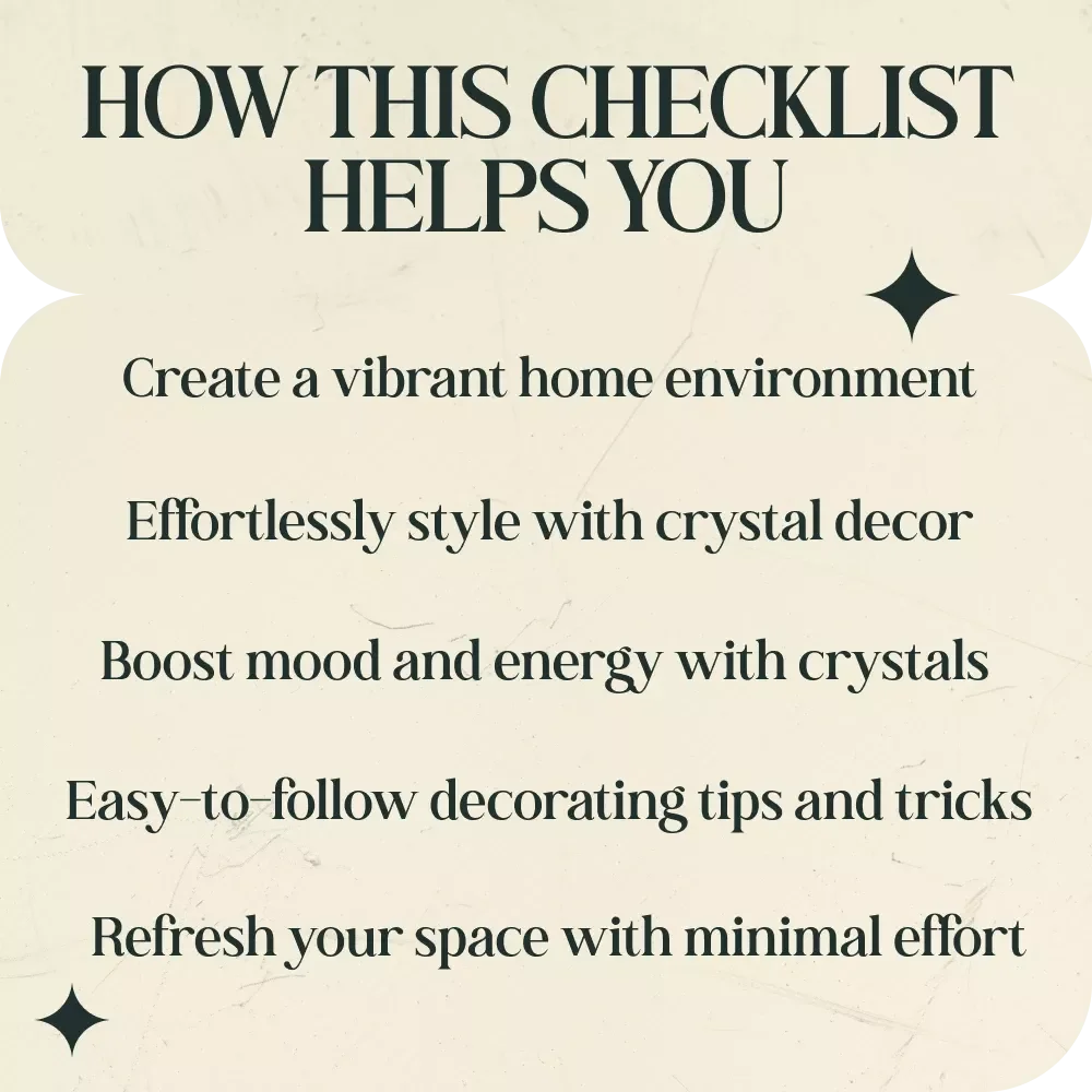 Decorating Your Space with Beautiful Crystals: A Complete Guide to Using Crystals in Home Decor