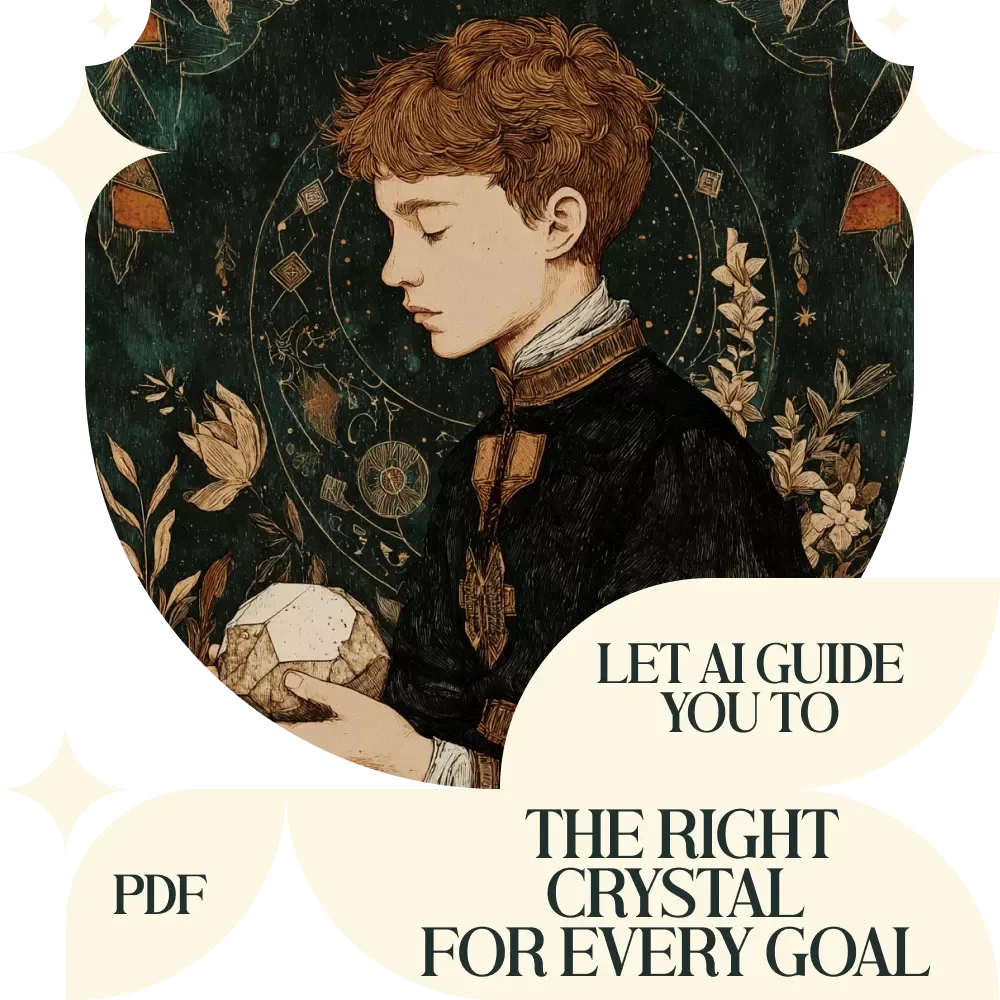 Let AI Guide You to the Right Crystal for Every Goal – Practical Guide to Using AI Tools That Suggest Crystals for Goals, Crystal Selection Workbook & Spiritual Practice eBook