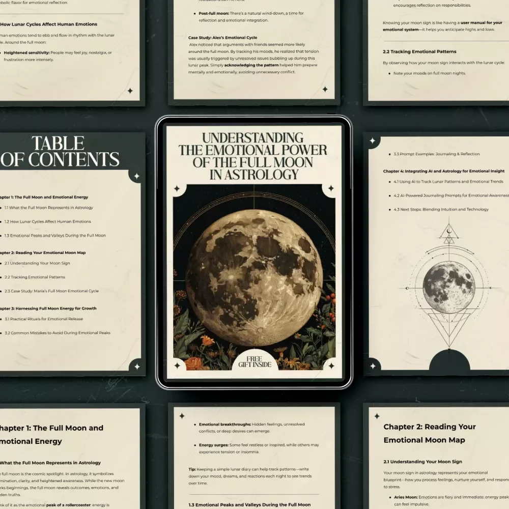 Understanding the Emotional Power of the Full Moon in Astrology – Guide to Full Moon Meaning in Astrology Emotions