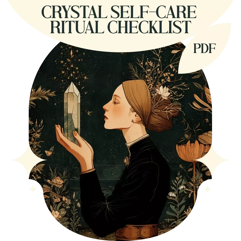 Crystal Self-Care Ritual Checklist: How to Use Crystals for Your Self-Care Routine