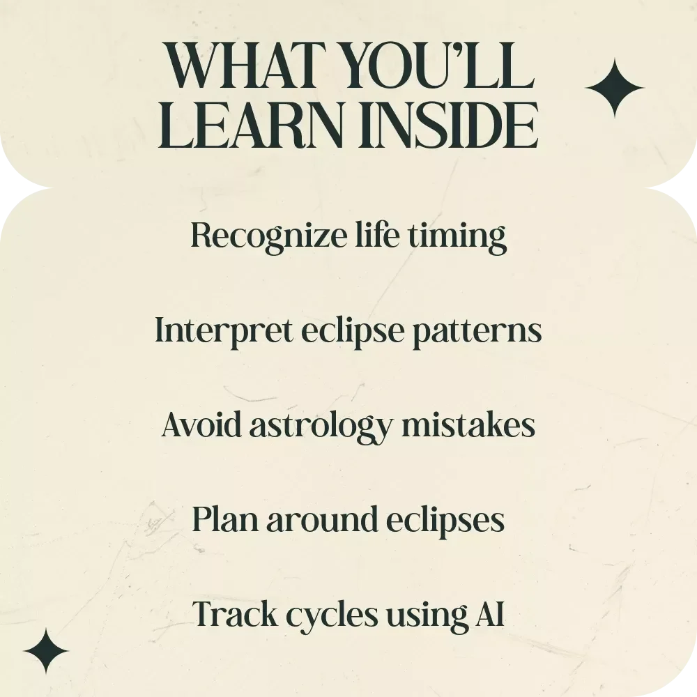 Eclipse Seasons: Unlocking Astrology’s Cosmic Turning Points – Astrology Guide to Eclipse Season Meaning in Astrology Cycles, Solar & Lunar Eclipse Insights, Astrology Timing Guide, Digital Download