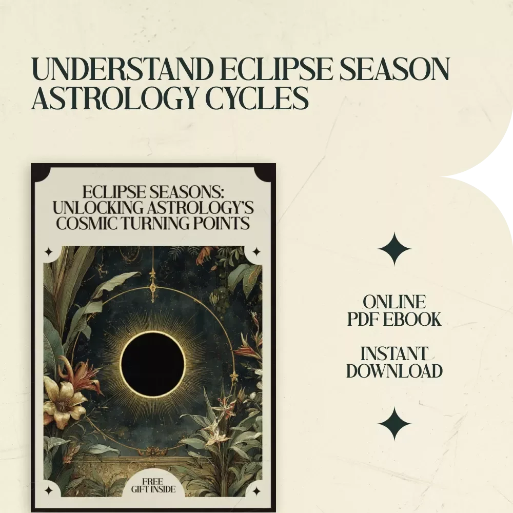 Eclipse Seasons: Unlocking Astrology’s Cosmic Turning Points – Astrology Guide to Eclipse Season Meaning in Astrology Cycles, Solar & Lunar Eclipse Insights, Astrology Timing Guide, Digital Download