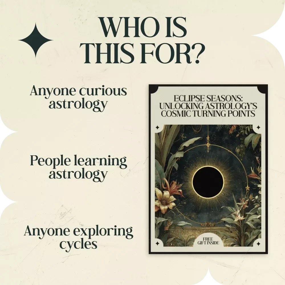 Eclipse Seasons: Unlocking Astrology’s Cosmic Turning Points – Astrology Guide to Eclipse Season Meaning in Astrology Cycles, Solar & Lunar Eclipse Insights, Astrology Timing Guide, Digital Download