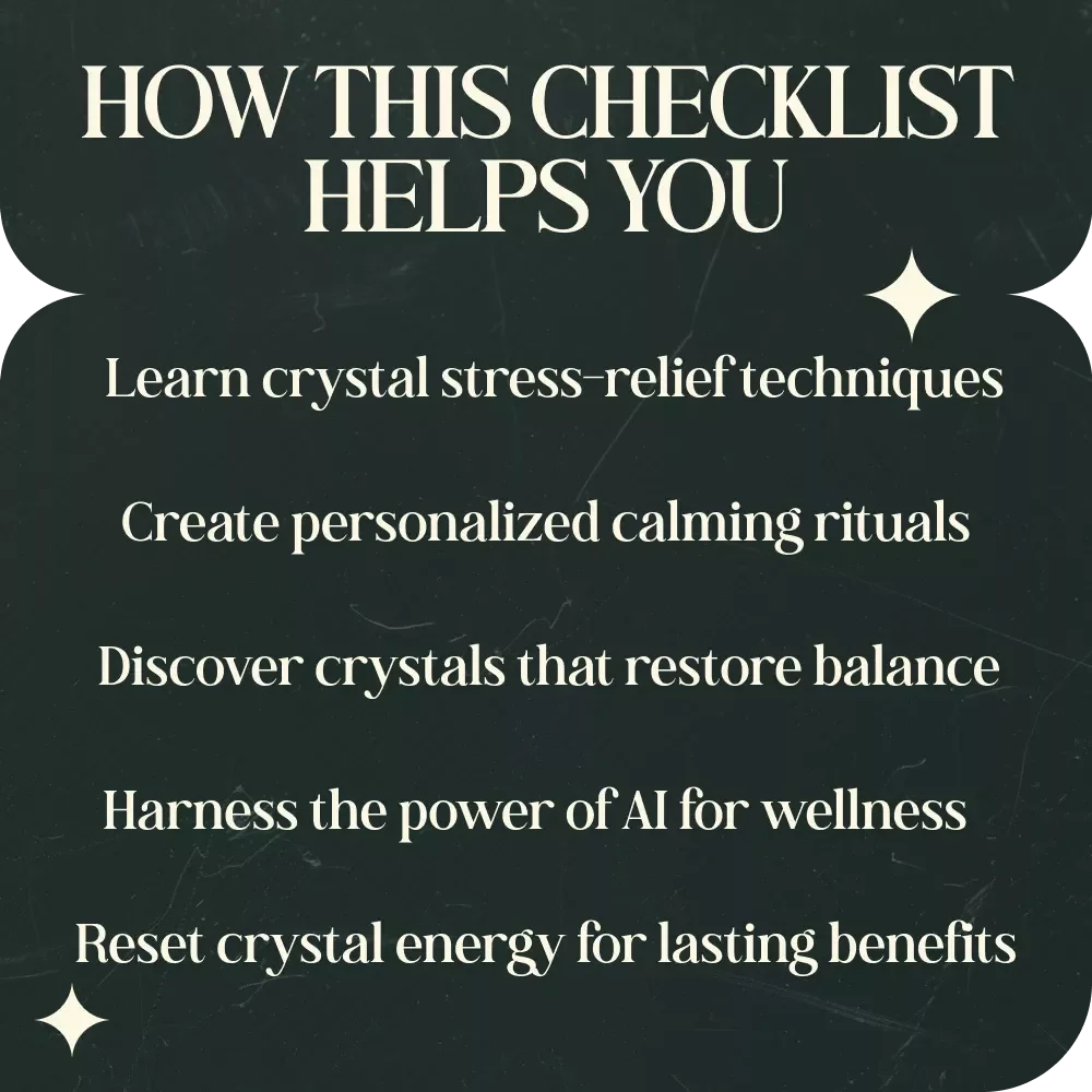 Using Crystals to Ease Stress and Restore Balance: A Complete Guide for Stress Relief with Crystals