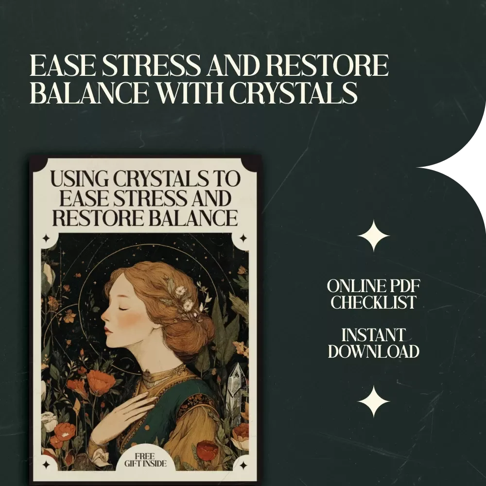 Using Crystals to Ease Stress and Restore Balance: A Complete Guide for Stress Relief with Crystals